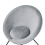 Beliani Dining Chair FLOBY II Velvet Light Grey 6