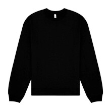 (S, Black) Bella + Canvas Unisex Adult Heavyweight Crew Neck Sweatshirt