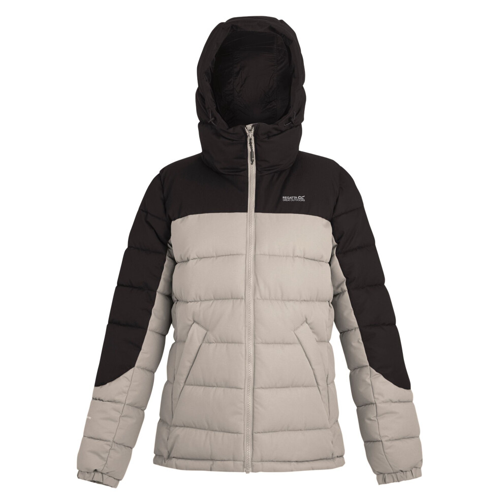 Regatta (18 Uk, Perfectly Pale/Black) Womens/Ladies Aldthorn Quilted Jacket