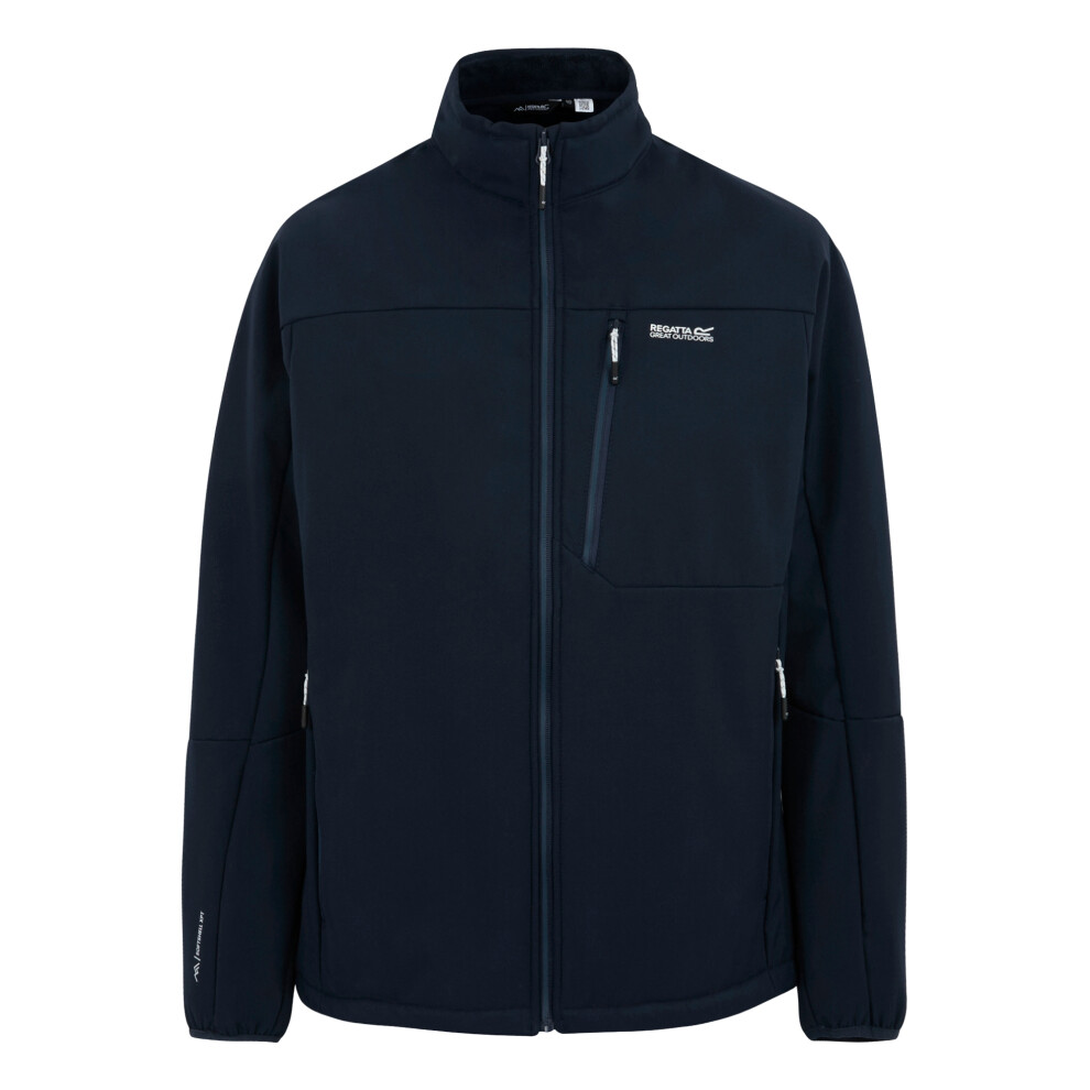 Regatta (L, Navy Blue) Mens Mountdale Soft Shell Jacket