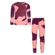(2-3 Years, Coral) Mountain Warehouse Childrens/Kids Camo Polar Fleece Base Layer Set