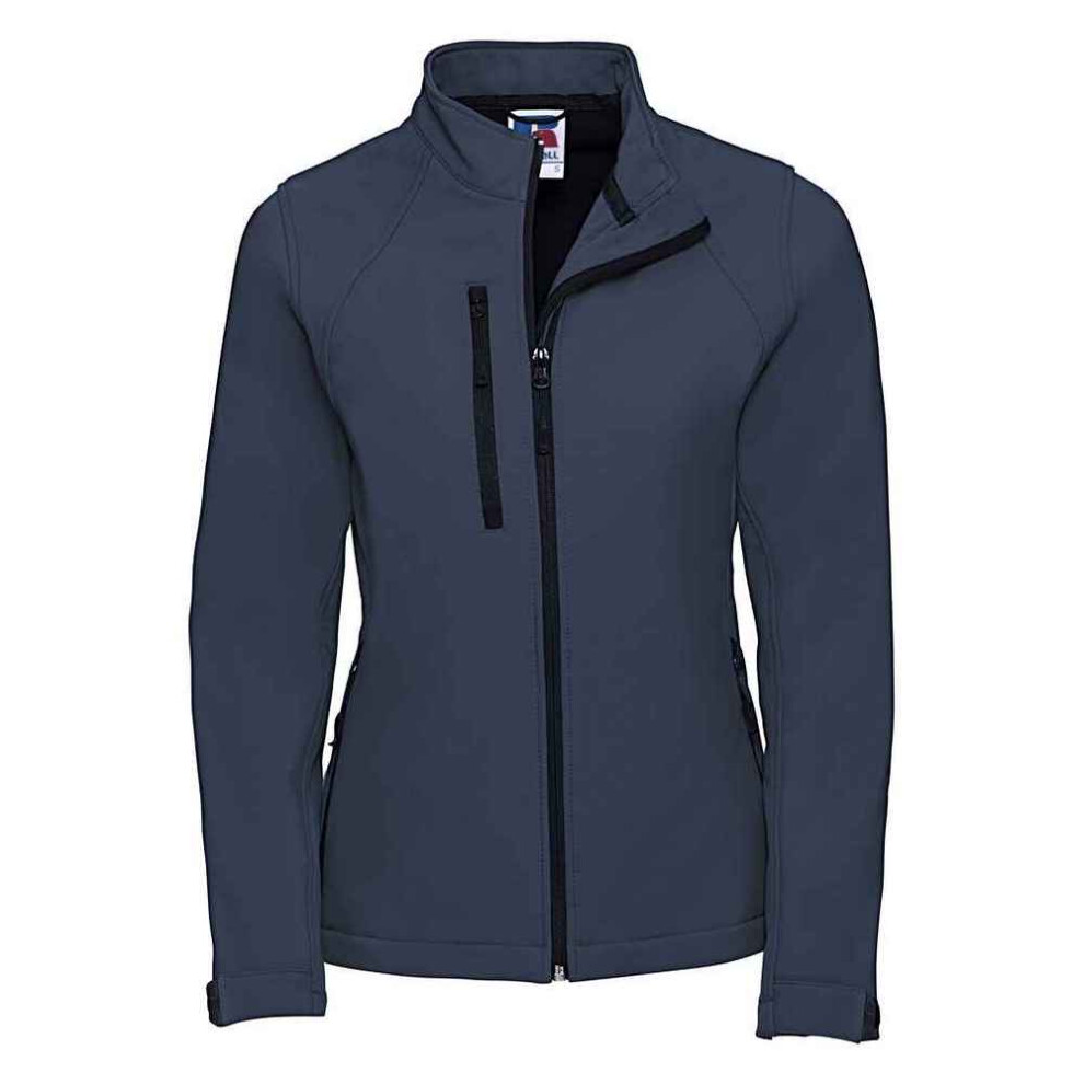 Russell (Xl, French Navy) Womens/Ladies 3 Layer Soft Shell Jacket