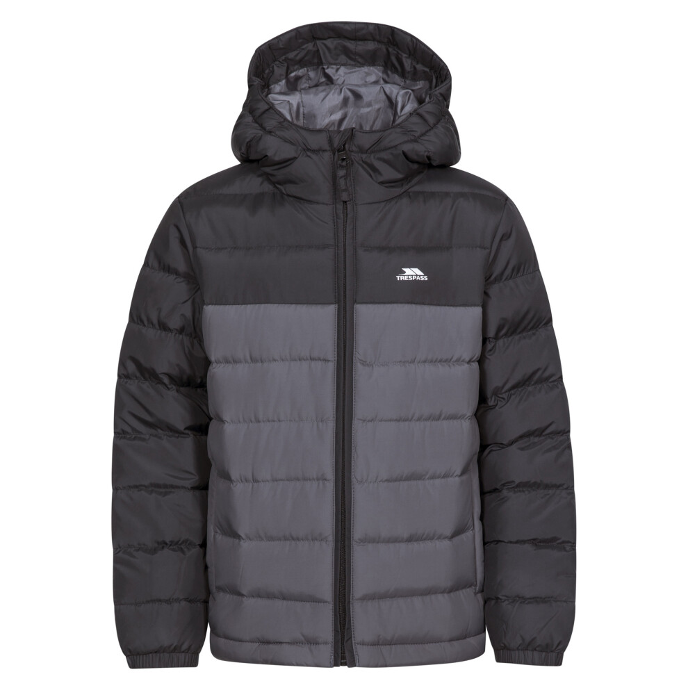 Trespass Boys Childrens/Kids Oskar Padded Jacket - Black - Size 3-4Y - Image 2