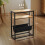 Homcom HOMCOM Narrow Side Table, End Table with 3-Tier Storage for Living Room 7