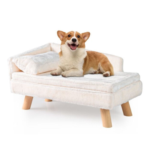 Hundesofa med avtakbar pute, treben 1