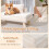 Hundesofa med avtakbar pute, treben 7