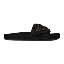 (6 UK, Black) Heron Preston Unisex Adult Cotton Flat Sliders