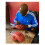 Mike Tyson And Frank Bruno Signed Red Boxing Glove 4