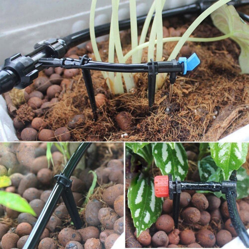 (10m)Water Irrigation Kit Set Micro Drip Watering System Automatic Plant Tool Garden 2