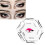 6 In 1 Eyeliner Stencil Eye Shadow Guide Quick Makeup Beauty Tool Convenient 4