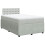 VidaXL vidaXL Boxspringbett mit Matratze Hellgrau 120x200 cm Samt 3