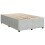 VidaXL vidaXL Boxspringbett mit Matratze Hellgrau 120x200 cm Samt 9