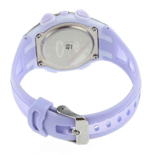 Wasserdichte LED-Kinderuhr mit Datumsanzeige, lila 1