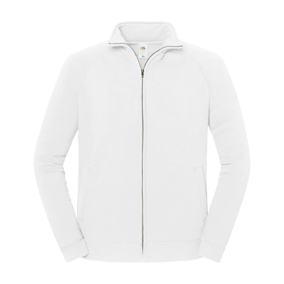 Fruit Of The Loom (Xxl, White) Unisex Adult Iconic Premium Sweat Jacket