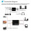 Digitaler Audiodecoder, 3,5-mm-Klinkenbuchse, Koaxialkabel, Glasfaser, Digital-Analog-Wandler, SPDIF-Digital 3