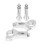 Handschutz für Motorrad 22MM Fat Clamp Montagesatz 3