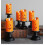 Halloween-Kürbis-LED-Kerzen-Set (flammenlos) 2