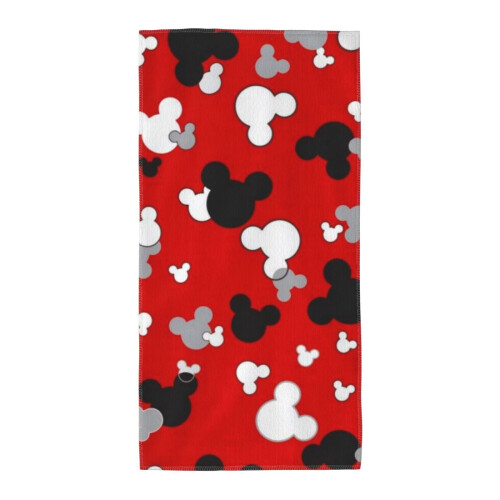 Πετσέτες χειρός Mickey Mouse για μπάνιο, πετσέτα μπάνιου/προσώπου, μαλακές, 1