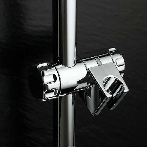Verchromte Duschkopfhalterung für 25-mm-Stange 1