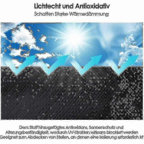 Kompakte, robuste 2x2m Polyethylenplane mit verstärkten Ösen für den Außenbereich 2