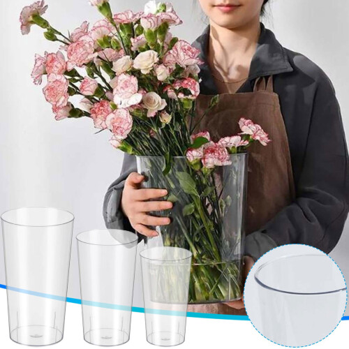 Kayannuo Αρχική σελίδα Essentials Εκπτώσεις Διαφανές Ακρυλικό Βαρέλι Λουλουδιών 2