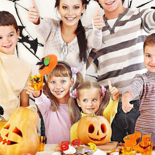 Halloween-Haarreif in Kürbishutform, 2 Stück 1