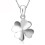Damesketting met klavertje vier-design 3
