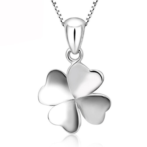 Damesketting met klavertje vier-design 2