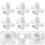 10 stk. rørfittings 5-vejs PVC-rørsamling teltforbindelse drivhusrørfitting 3