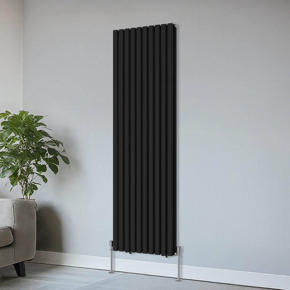 (1800X590mm) Right Radiators Vertical Double Oval Column Designer Radiator 5063123980159