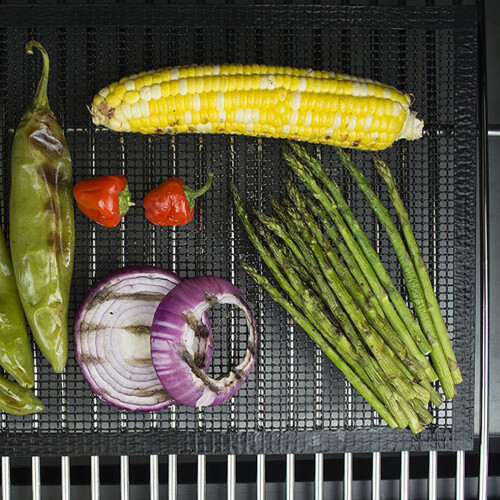 2 τεμάχια επαγγελματικά BBQ Grill Mesh Mat αντικολλητικά χαλάκια μαγειρέματος για ψητά 2