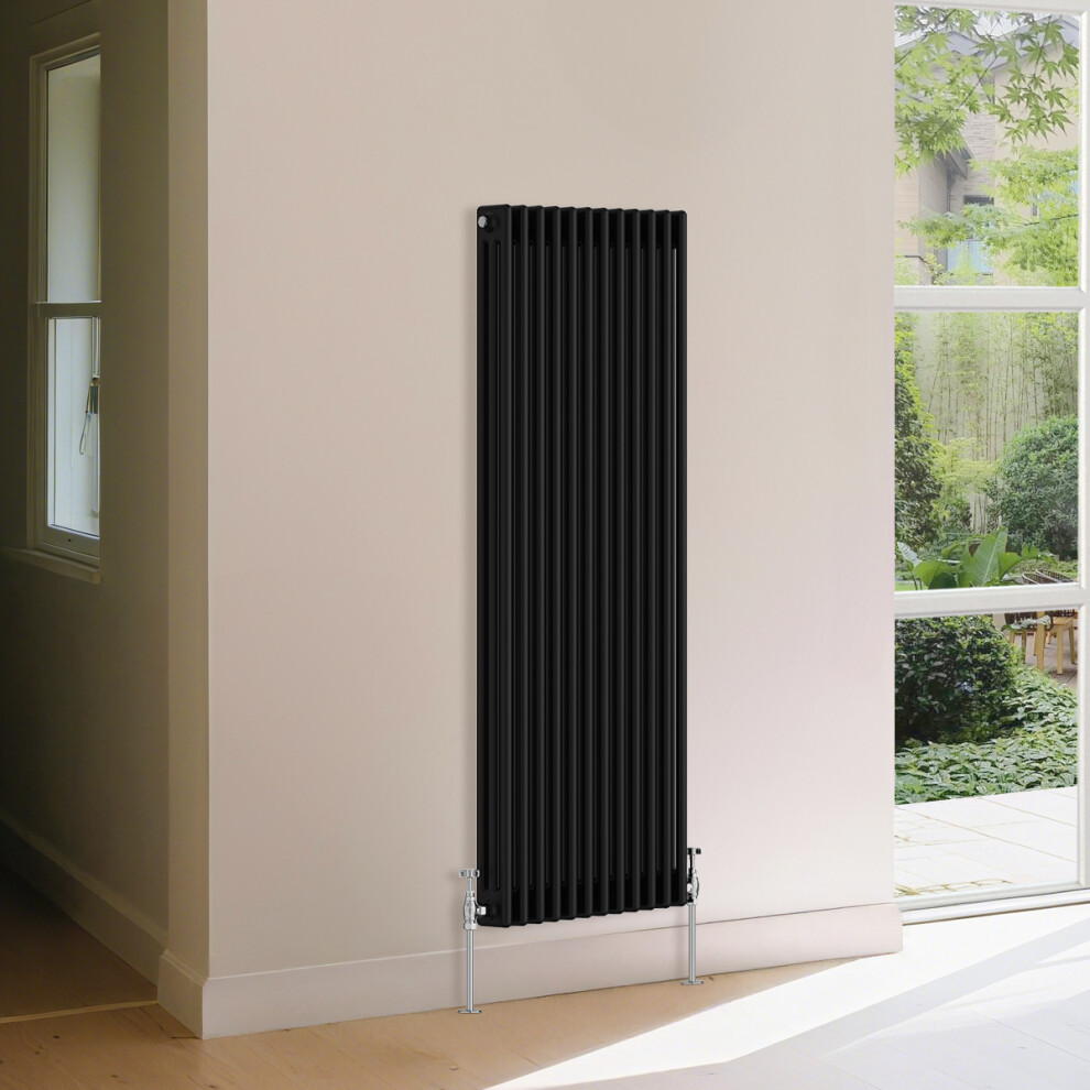 (1500X562mm) Right Radiators Vertical Traditional 3 Column Cast Iron Style Radiator 5063123981866