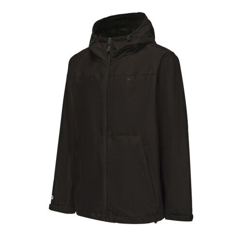 Slazenger (S, Black) Slazenger Mens Showerproof Waterproof Jacket 2