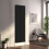 Right Radiators 1800x680 mm Vertical Double Flat Panel Designer Radiator Black 1