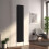Right Radiators 1800x408 mm Vertical Double Flat Panel Designer Radiator Black 1