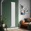 Right Radiators 1800x408 mm Vertical Single Flat Panel Designer Radiator White 1