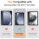 Capa compatível com Samsung Galaxy Tab A9 8.7 polegadas (2023), capa protetora fina tipo folio com suporte, visualização em múltiplos ângulos. 2