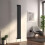 Right Radiators 1800x272 mm Vertical Single Flat Panel Designer Radiator Black 1