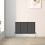 Right Radiators 600x1003mm Horizontal Single Oval Column Designer Radiator Black 1