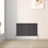 Right Radiators 600x1003mm Horizontal Double Oval Column Designer Radiator Black 1