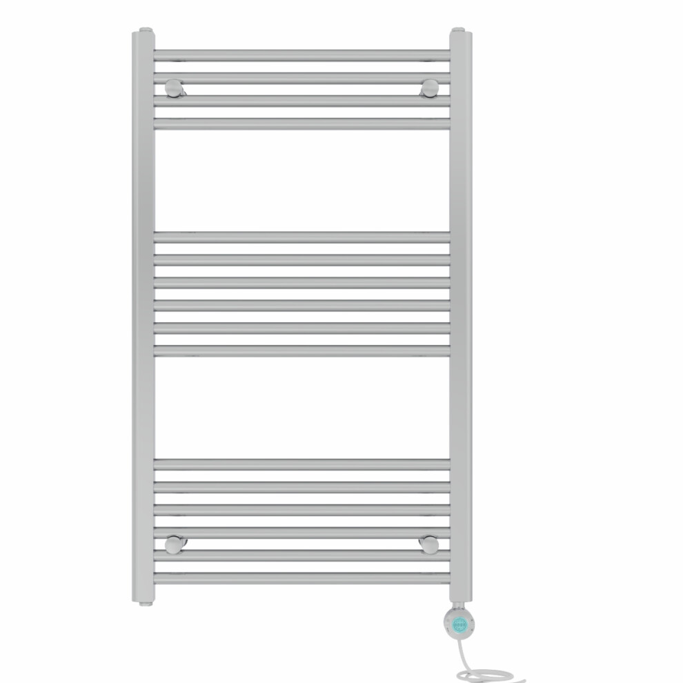 Right Radiators Prefilled Thermostatic Wifi Electric Heated Towel Rail Straight Bathroom Ladder Warmer - Chrome 1000X600 Mm 5063123447515