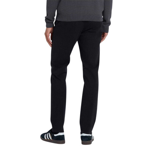 Farah (30R, Black) Farah Mens Plain Slim Chinos 2
