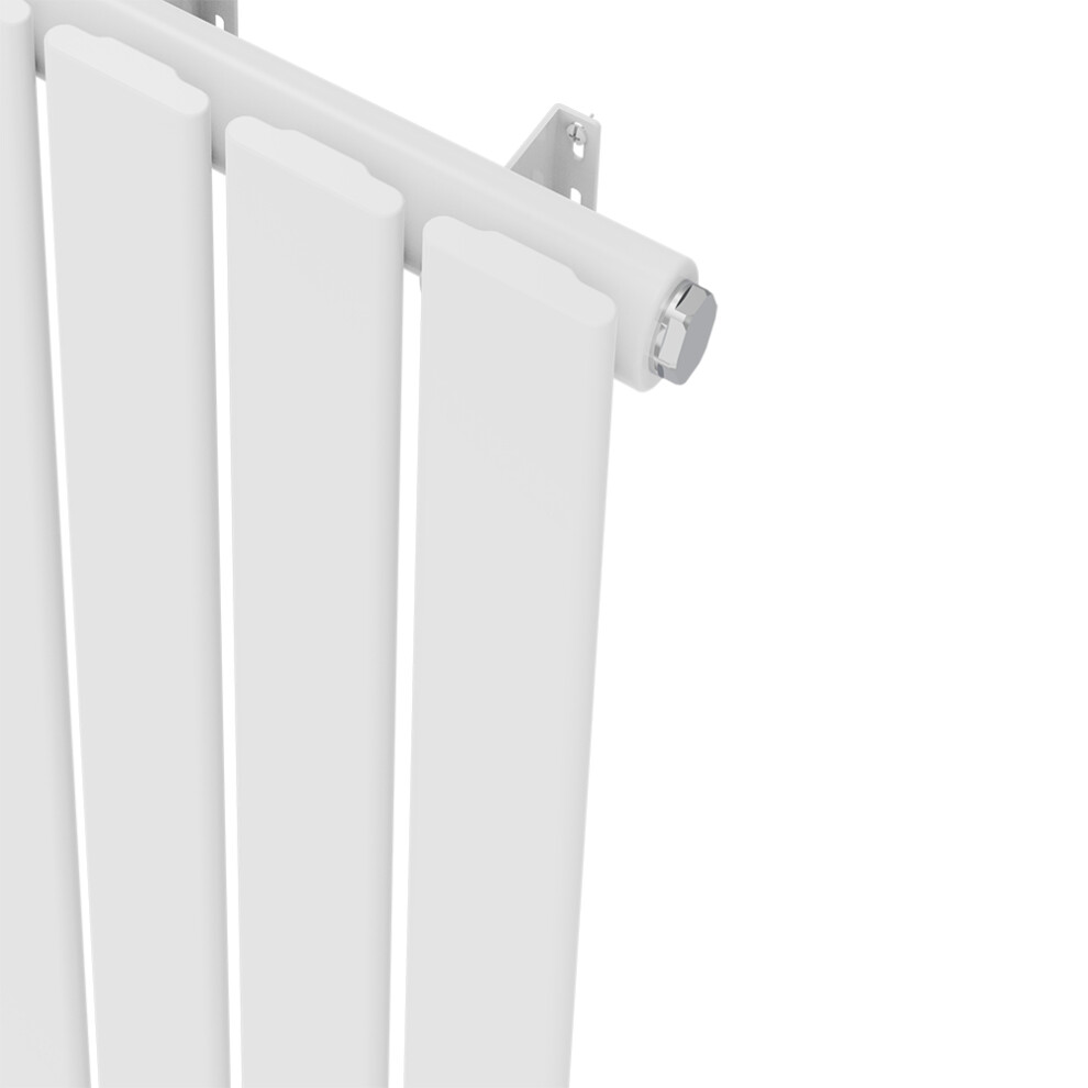 Right Radiators 1800X680 Mm Vertical Single Flat Panel Designer Radiator White 5063123410090