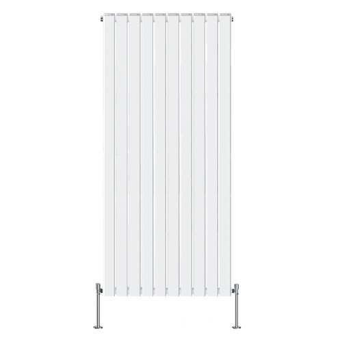 Right Radiators 1800x680 mm Vertical Double Flat Panel Designer Radiator White