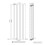 Right Radiators 1600x544 mm Vertical Double Flat Panel Designer Radiator White 7