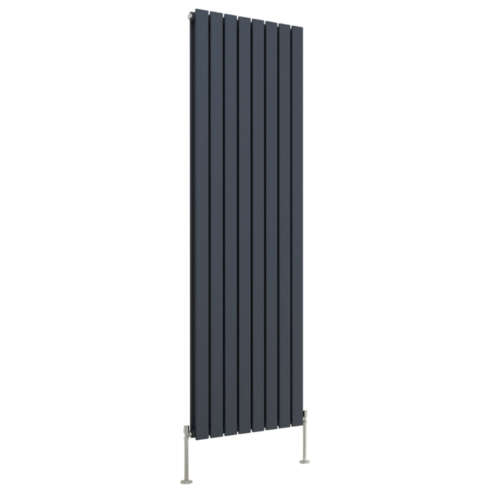 Right Radiators 1800X544 Mm Vertical Double Flat Panel Designer Radiator Anthracite 5063123410502
