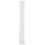 Right Radiators 1600x236mm Vertical Single Oval Column Designer Radiator White 2