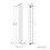 Right Radiators 1600x236mm Vertical Single Oval Column Designer Radiator White 6