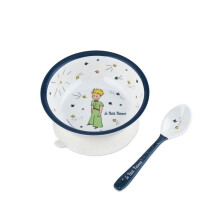 Petit Jour - Zuigkom met lepel Le Petit Prince blauw