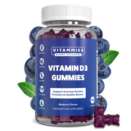 Vitammies Vegan Vitamin D3 Gummies 2000 IU
